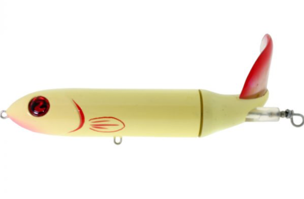 River2Sea R2S Whopper Plopper 75 14 Bone – Topwater Lure for Bass and Pike Fishing