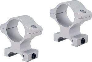 Leupold Rifleman 1-Inch High Silver Weaver Style Detachable Rings - Precision Aluminum Mounts