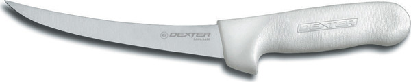 Dexter-Russell S1316PCP 6-Inch Narrow Curved Boning Knife for Precision Meat Preparation
