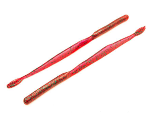 V&M Baits STR Wild Worm 9-Inch 8-Bag Redbug