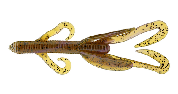 V&M Baits Swamp Hog 5-Inch 8-Bit Green Pumpkin Purple Haze Fishing Soft Plastic Lure, Part Number SWHGPPH8