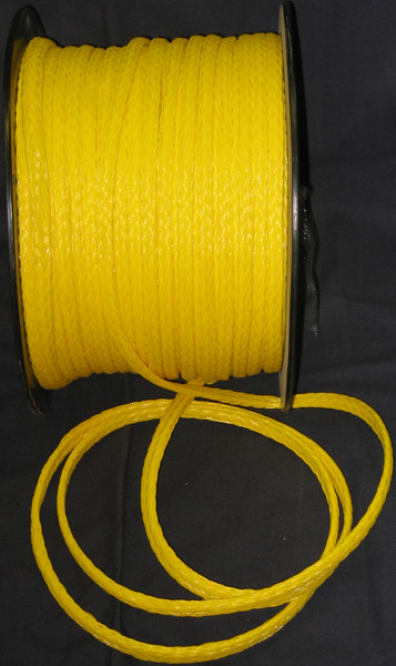 Wallace Cordage SBN10-300 Solid Braid Nylon Rope, 5/16 inch, 300 Feet, Natural