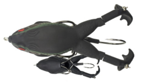 Lunkerhunt LH Prop Frog 3.5" 1/2 oz Texas Toad – Topwater Frog Lure for Bass Fishing