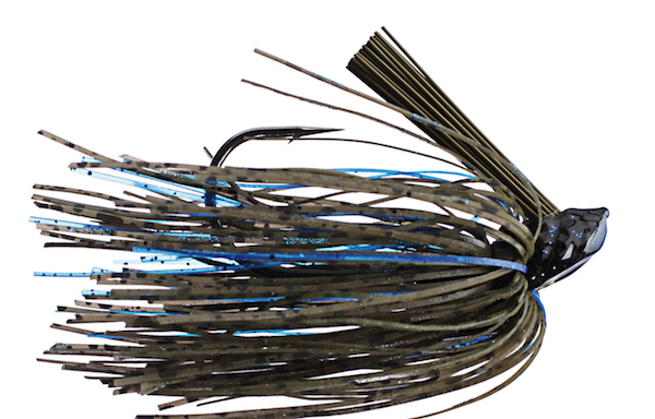 V&M Baits Adren Flip Jig 3/8 oz Okee CRAW for Versatile Bass Fishing