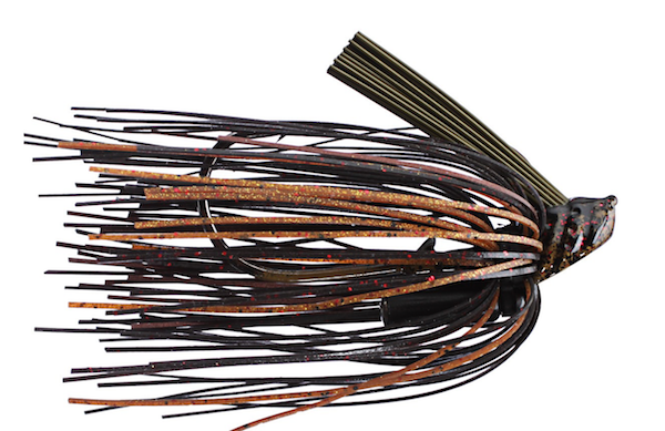 V&M Baits Adren Flip Jig 1/2 oz Black and Amber