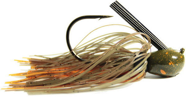 MISSILE BAITS Miss Ike Mini Flip Jig 3/8 oz Bama Craw - Versatile Bass Lure