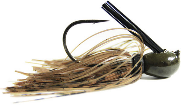 Missile Baits Miss Ikes Mini Flip Jig 1/4 oz Green Pumpkin