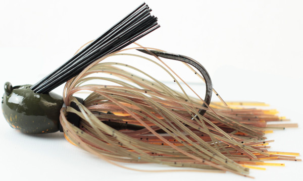Missile Baits Miss Ike Mini Flip Jig 1/2 oz Bama Craw – Versatile Bass Jig for Flipping and Casting
