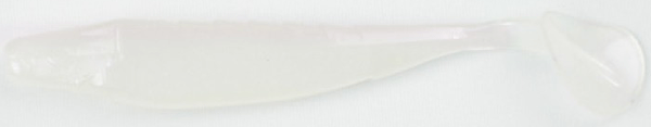 Missile Baits Miss Shockwave 3.5" Frosted Purple Worm, 8 Pack