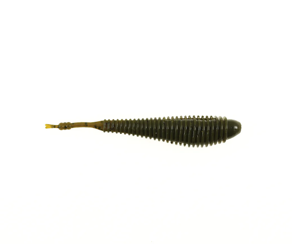 Missile Baits Spunk Shad 3.5 Green Pumpkin - 10 Pack