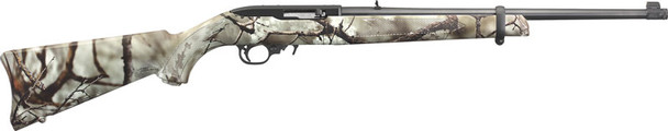 Ruger 10/22 Carbine .22 Long Rifle Semi-Automatic Sporting Rifle with Camouflage Stock