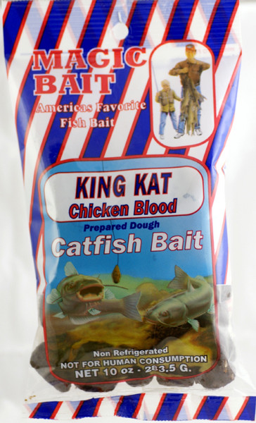 MAGIC Catfish Bait MB King Kat Chicken Blood 7 oz Bag
