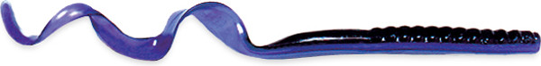 CULPRIT WORMS C720-06 7.5-Inch Worm Soft Plastic Bait in Grape Shad