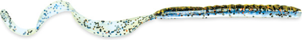 CULPRIT WORMS C720-L4 7.5-Inch Blueberry Worm for Fishing Baits