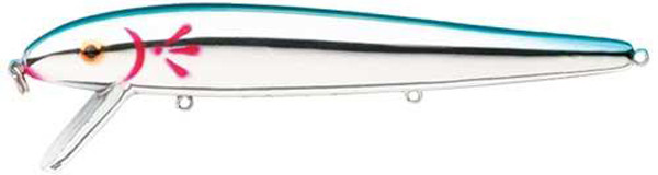 CORNELL C10-06 Red Fin 7-Inch 1 oz Chrome/Blue Back Fishing Lure