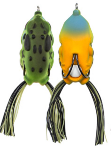Lunkerhunt LH Compact Frog 2.25 inch Blue Gill – Topwater Lure for Bass and Panfish