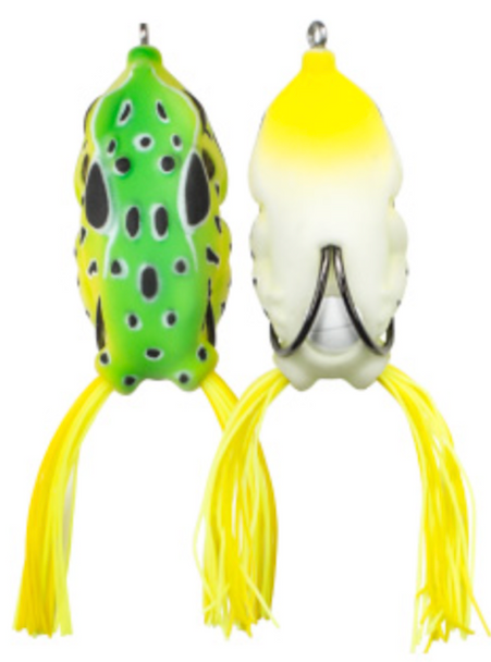 LunkerHunt LH Compact Frog 2.25 inch 1/2 oz Leopard