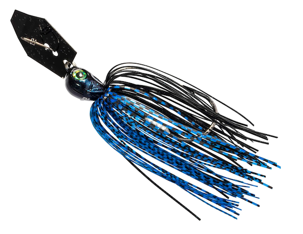 Z-Man ChatterBait Elite EVO 1/2 oz Black and Blue by Z-Man Fishing Products - CBEV12-03