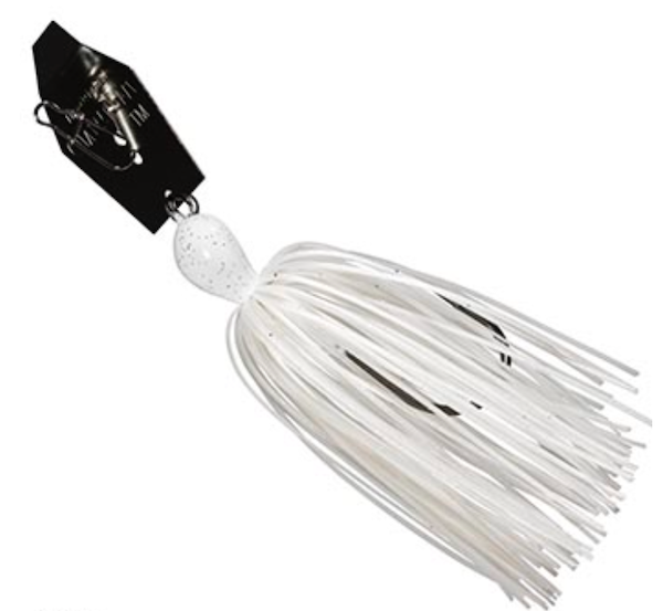 Z-Man Fishing Products Big Blade Chatterbait 1/2 oz White - CBB12-09