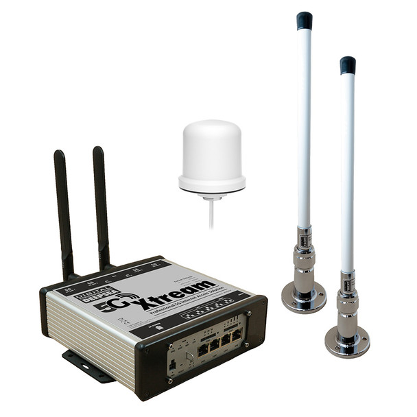 Digital Yacht 5G Xtream System with 3 Antennas and 7M Cable - High-Speed Marine Internet Solution