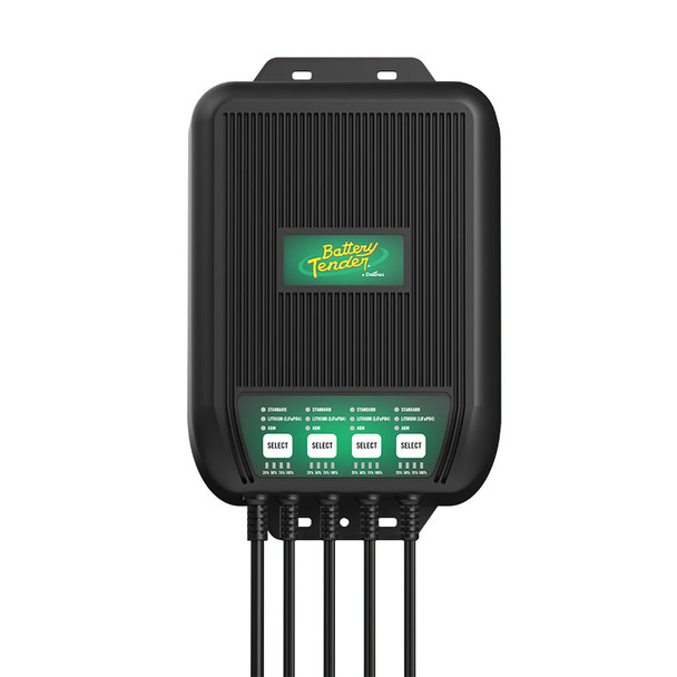 <p><strong>WaveCharge Pro 4-Bank 12V, 40 AMP Battery Charger</strong></p><p id="isPasted">This 4-bank onboard marine battery charger is the ideal solution for all your marine battery charging needs. With its rugged construction and advanced featur...