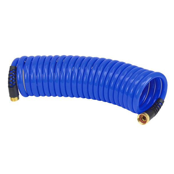 HoseCoil PRO 25' Dual Flex Relief 1/2 Inch ID High-Performance Garden Hose