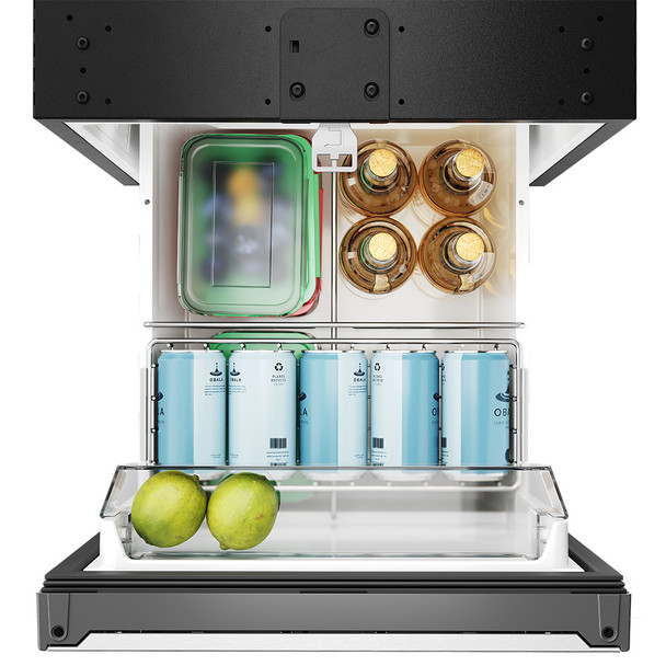 Dometic NRX 60S Drawer Refrigerator - 60L Stainless Steel Compact Fridge with Removable Freezer