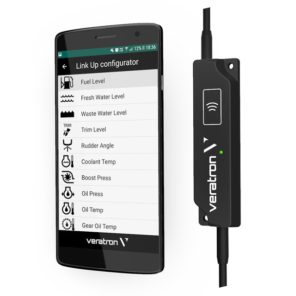 Veratron LinkUp Intelligent Battery Sensor (IBS) Kit - 12V for NMEA 2000 Networks