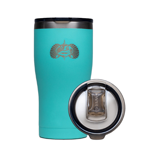 Toadfish Non-Tipping 20oz Tumbler in Teal with SmartGrip Technology