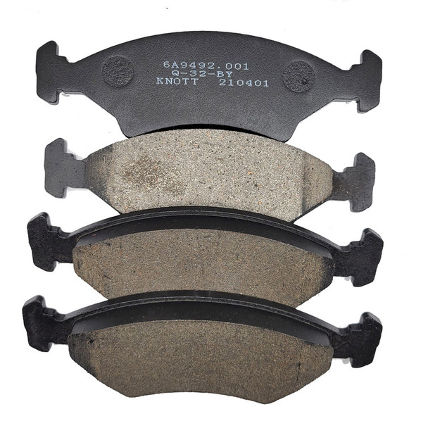 Load Rite by Knott Brake Pads for 10 & 12-Inch Disc Full Axle - Inner & Outer Set