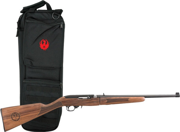 Ruger 10/22 Classic VI .22 Long Rifle Semi-Automatic Rifle with French Walnut Stock and Takedown Bag