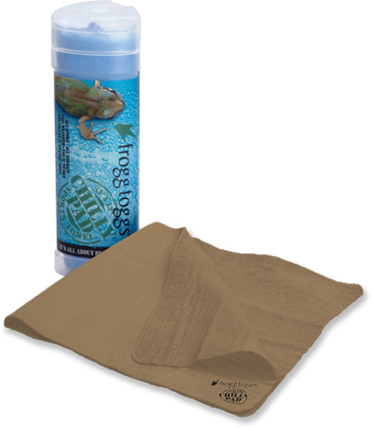 Frogg Toggs Chilly Pad Cooling Towel Sand - Part Number CP100-04