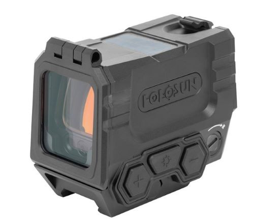 Holosun AEMS Pro Enclosed Red Dot Sight - Black Matte with Picatinny Mount
