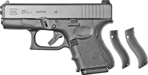 Glock 27 Gen4 .40 S&W Semi-Auto Pistol with 3 Magazines and Fixed Sights