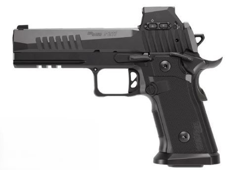 SIG P211 GT5 9mm Semi-Auto Pistol with 5-Inch Barrel and RomeoX Optic Mounting – Black Finish