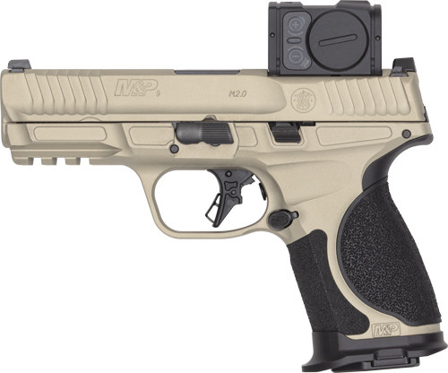 Smith & Wesson M&P9 M2.0 Metal Compact 9mm Pistol with Cerakote Finish and Red Dot Optic Compatibility