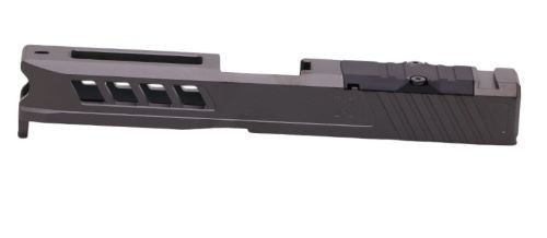True Precision Ruger RXM Slide with PVD Finish and Angled Serrations
