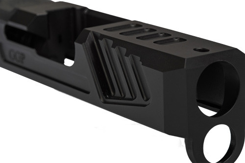 Grey Ghost Precision GGP-26-4-OC-V1 Glock 26 Gen 4 RMR Ready Slide with Black Nitride Coating