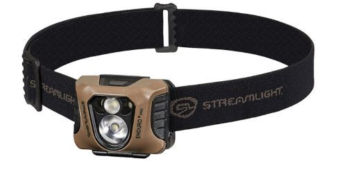 Streamlight Enduro Pro AAA Headlamp - Compact, Coyote Tan, Ultra Low-Profile LED Light