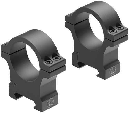 Leupold Open Range Weaver Style 30mm Aluminum Rings with Matte Black Finish