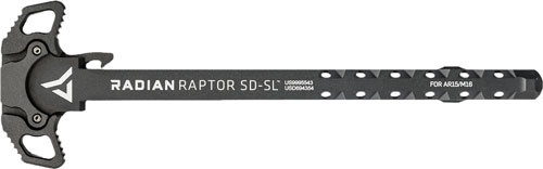 Radian Weapons R0278 Raptor-SD SL Charging Handle for AR-15 - Black Aluminum, Ambidextrous Design