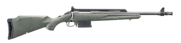 Ruger American Gen II Scout 308 Winchester Bolt-Action Rifle with AR Style Sights and 16-inch Threaded Barrel