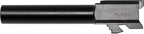 Faxon Firearms Glock 19 Barrel 9mm - Black Finish, 416R Stainless Billet, Fits Gen 2-5