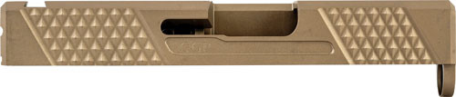 Grey Ghost Precision GGP-SPG43-V2-FDE Glock 43 Slide in Flat Dark Earth with Diamond-Like Coating