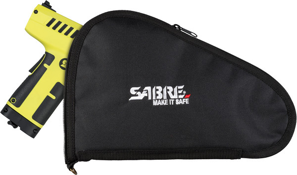 Sabre Compact Launcher SLP1C – 3-in-1 Pepper, UV Dye & Tear Gas Formula with Soft Case