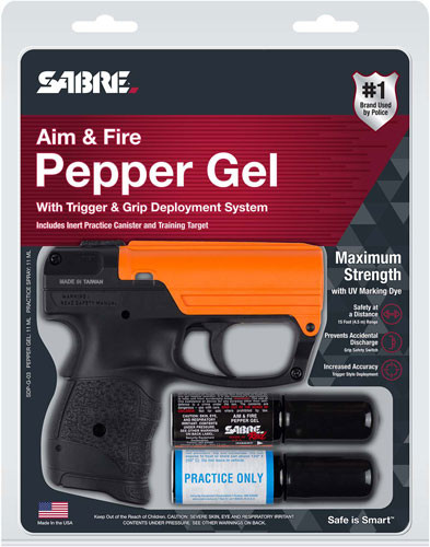 Sabre SDP-G-03 Aim & Fire Pepper Gel for Personal Defense