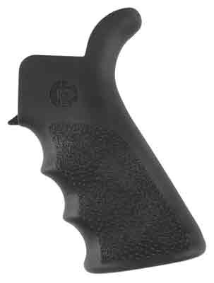 Hogue AR-15 Beavertail Grip with Finger Grooves, Black Matte Rubber – Part 15020