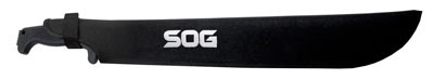 SOG MachiSOGFari 18-Inch Machete with Saw Back and Ballistic Nylon Sheath
