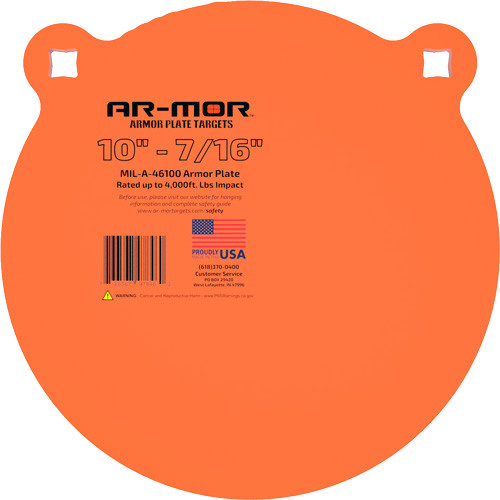 Ar-mor 10-inch Steel Gong (Part Number: 10TGTM437)