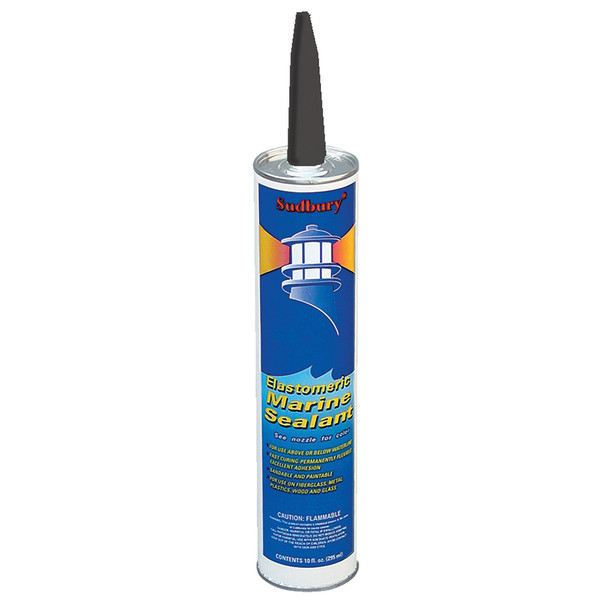 Sudbury Elastomeric Marine Sealant - 10oz Black Cartridge